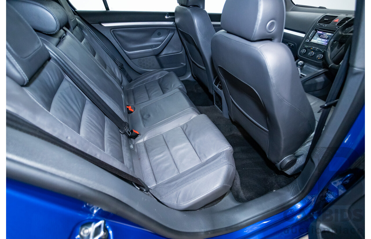 4/2008 Volkswagen Golf R32 Mk5 (AWD) 1K MY08 Upgrade 5d Hatchback Blue Graphite Pearl VR6 3.2L