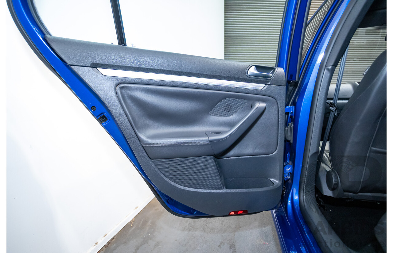 4/2008 Volkswagen Golf R32 Mk5 (AWD) 1K MY08 Upgrade 5d Hatchback Blue Graphite Pearl VR6 3.2L
