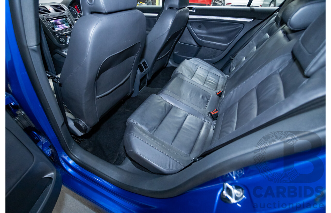 4/2008 Volkswagen Golf R32 Mk5 (AWD) 1K MY08 Upgrade 5d Hatchback Blue Graphite Pearl VR6 3.2L