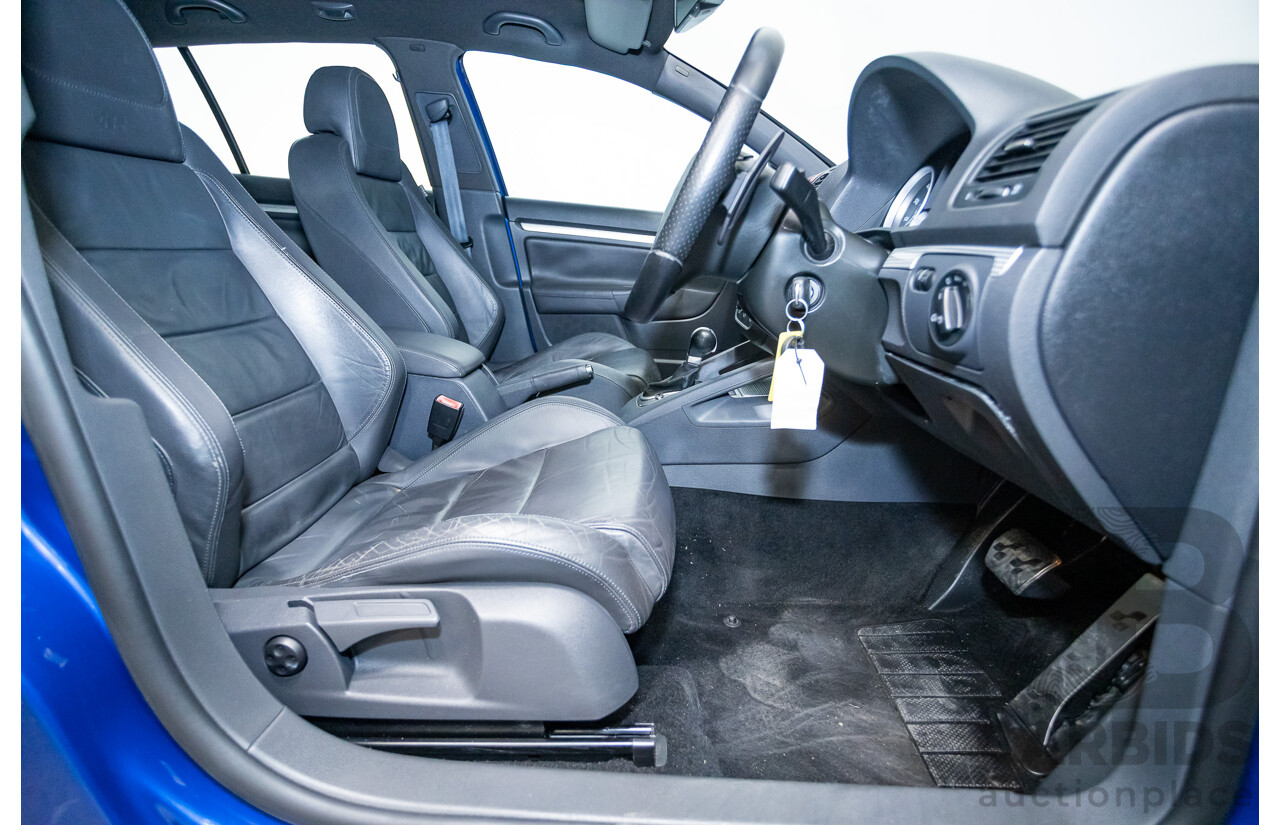 4/2008 Volkswagen Golf R32 Mk5 (AWD) 1K MY08 Upgrade 5d Hatchback Blue Graphite Pearl VR6 3.2L