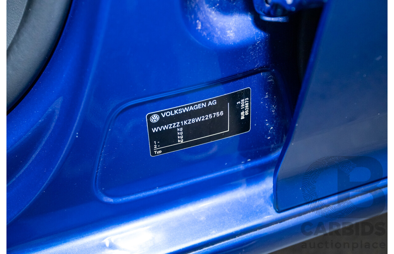 4/2008 Volkswagen Golf R32 Mk5 (AWD) 1K MY08 Upgrade 5d Hatchback Blue Graphite Pearl VR6 3.2L