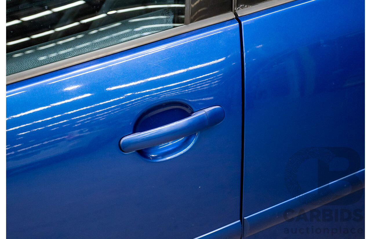 4/2008 Volkswagen Golf R32 Mk5 (AWD) 1K MY08 Upgrade 5d Hatchback Blue Graphite Pearl VR6 3.2L