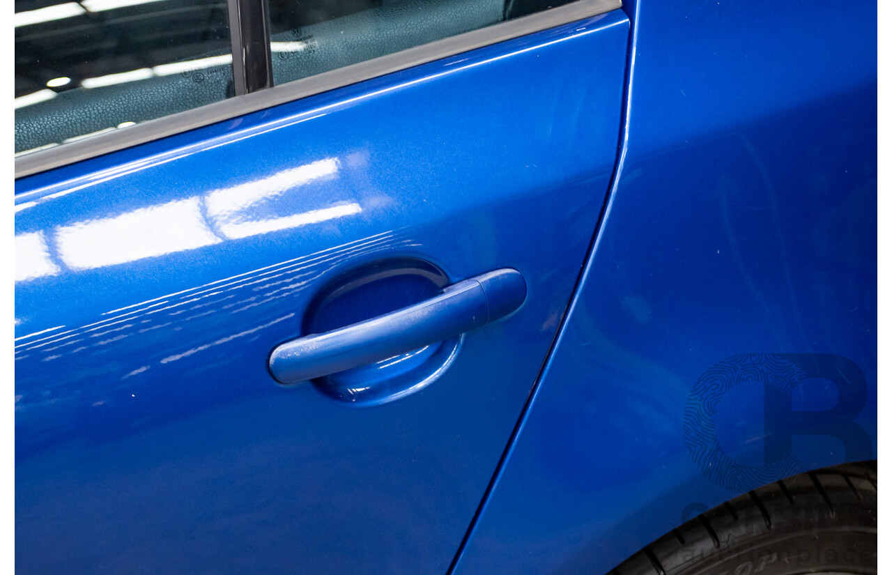 4/2008 Volkswagen Golf R32 Mk5 (AWD) 1K MY08 Upgrade 5d Hatchback Blue Graphite Pearl VR6 3.2L