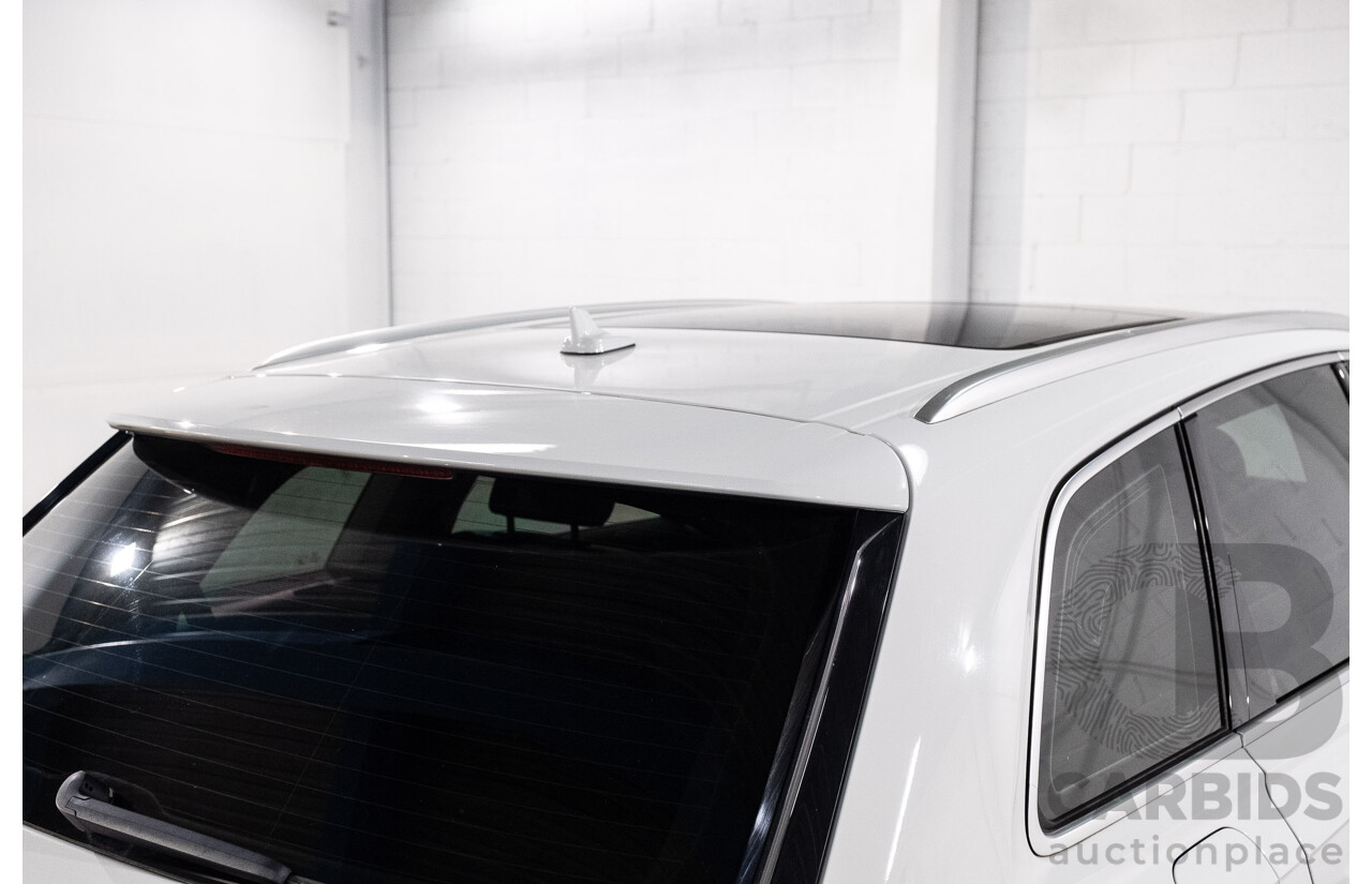 05/2016 Audi Q7 3.0 TDI Quattro (200kW AWD) 4M 4d Wagon Carrara White Turbo Diesel V6 3.0L - 7 Seater