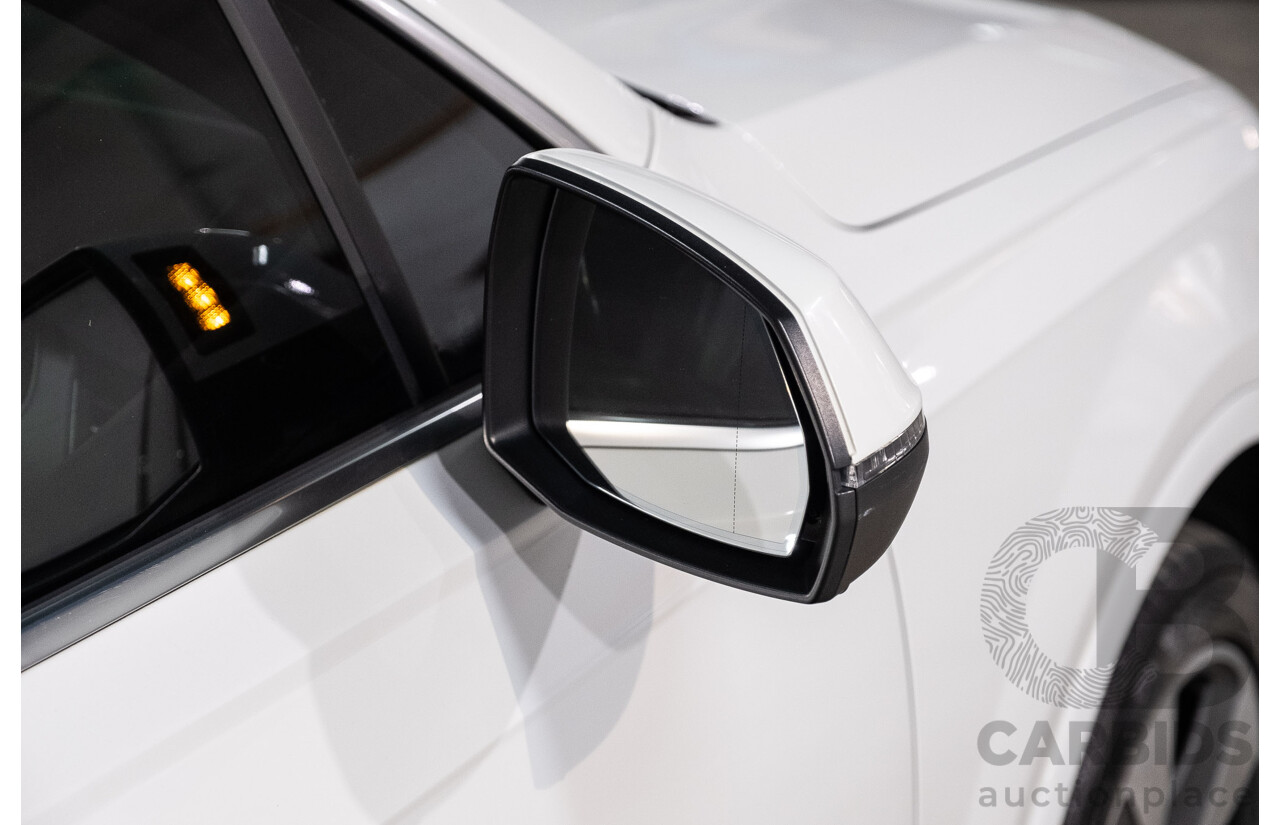 05/2016 Audi Q7 3.0 TDI Quattro (200kW AWD) 4M 4d Wagon Carrara White Turbo Diesel V6 3.0L - 7 Seater