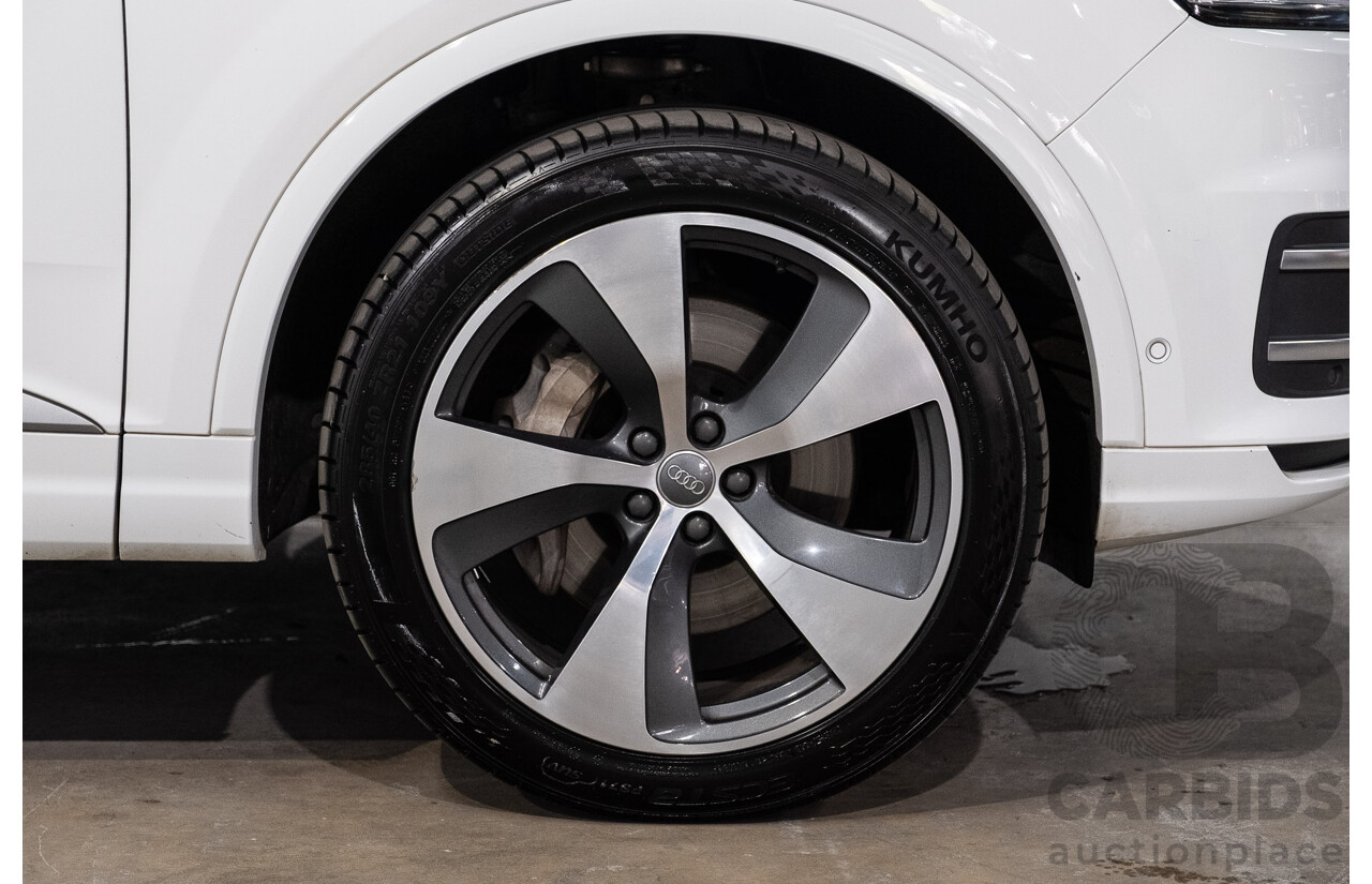05/2016 Audi Q7 3.0 TDI Quattro (200kW AWD) 4M 4d Wagon Carrara White Turbo Diesel V6 3.0L - 7 Seater