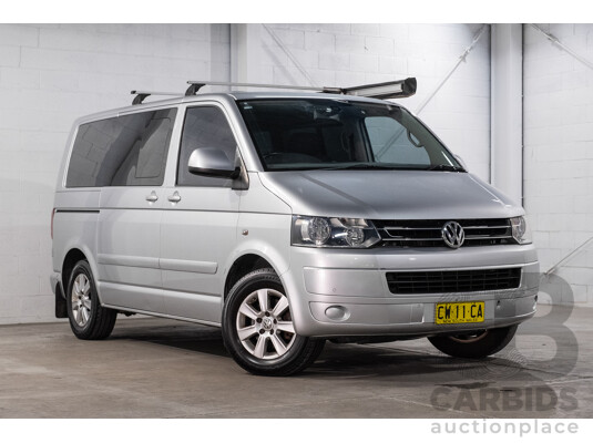 12/2010 Volkswagen Multivan 103 TDI Comfortline T5 MY10 4d Wagon Reflex Silver Metallic Turbo Diesel 2.0L 12/2010 Volkswagen Multivan 103 TDI Comfortline T5 MY10 4d Wagon Reflex Silver Metallic Turbo Diesel 2.0L