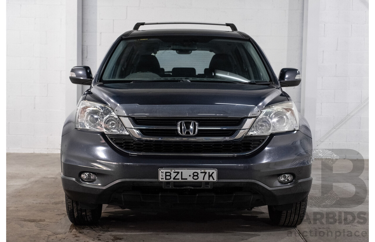 6/2011 Honda CR-V Luxury (4x4) MY11 4d Wagon Sparkle Grey Metallic 2.4L