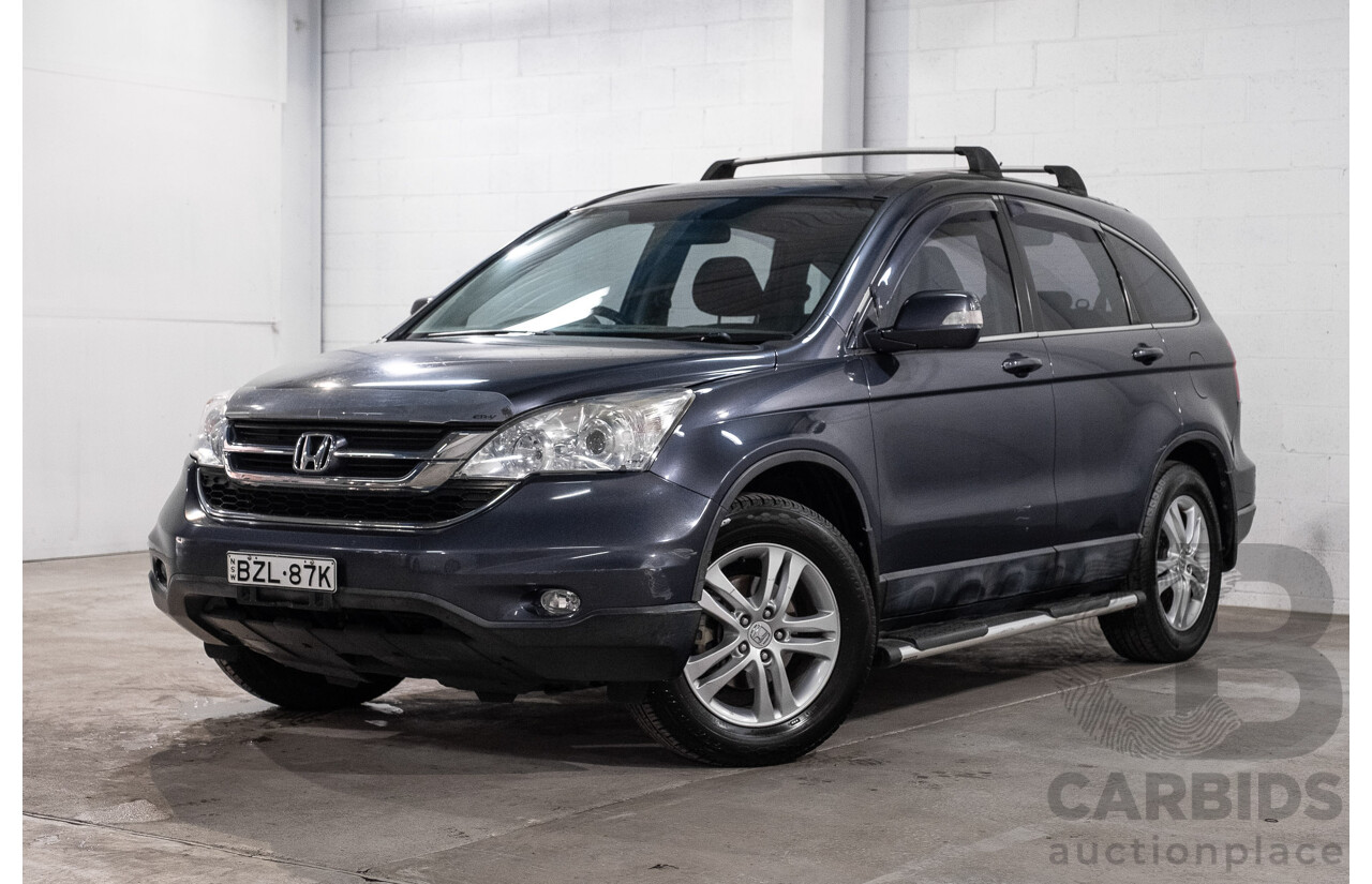 6/2011 Honda CR-V Luxury (4x4) MY11 4d Wagon Sparkle Grey Metallic 2.4L