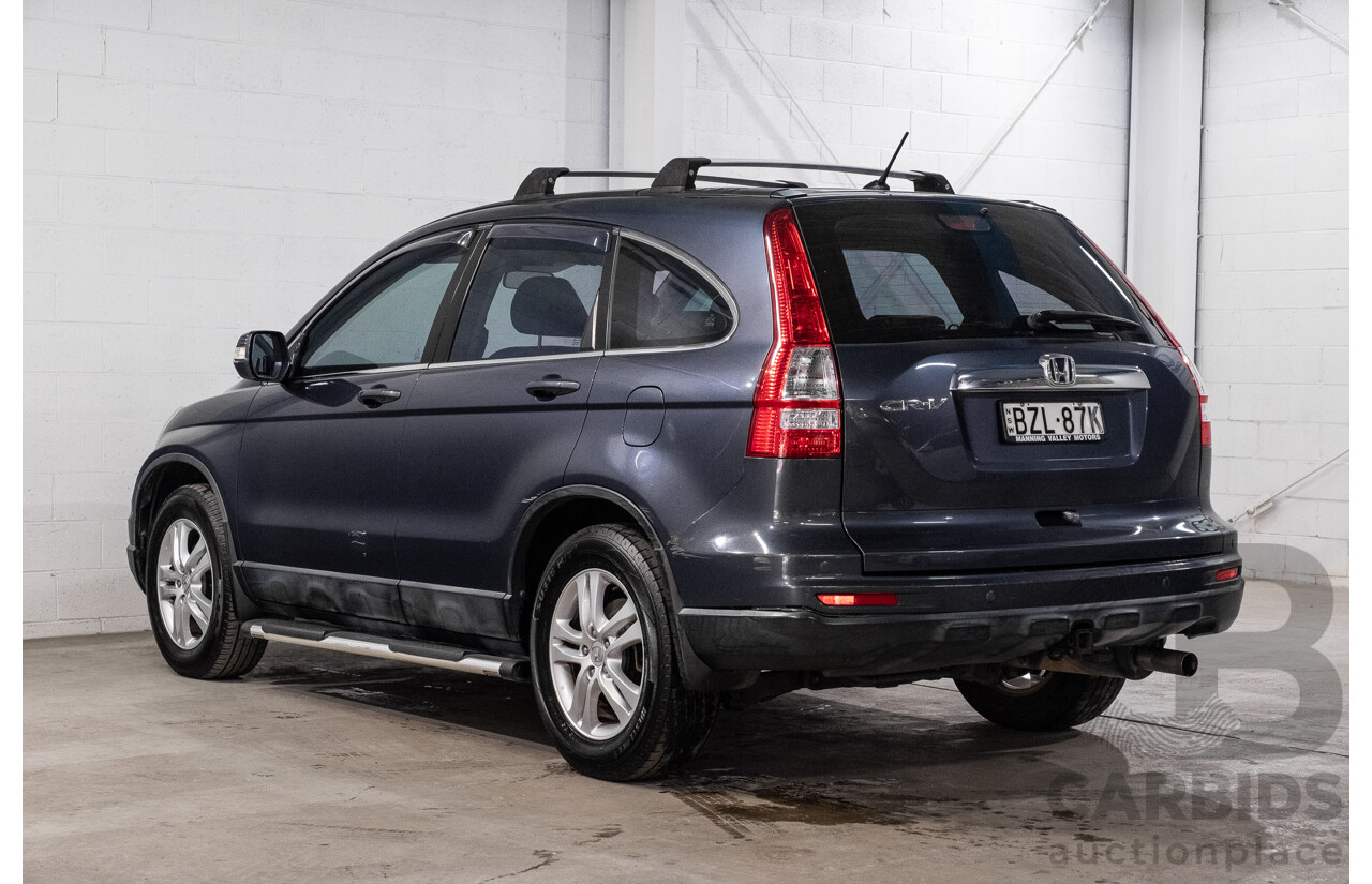 6/2011 Honda CR-V Luxury (4x4) MY11 4d Wagon Sparkle Grey Metallic 2.4L