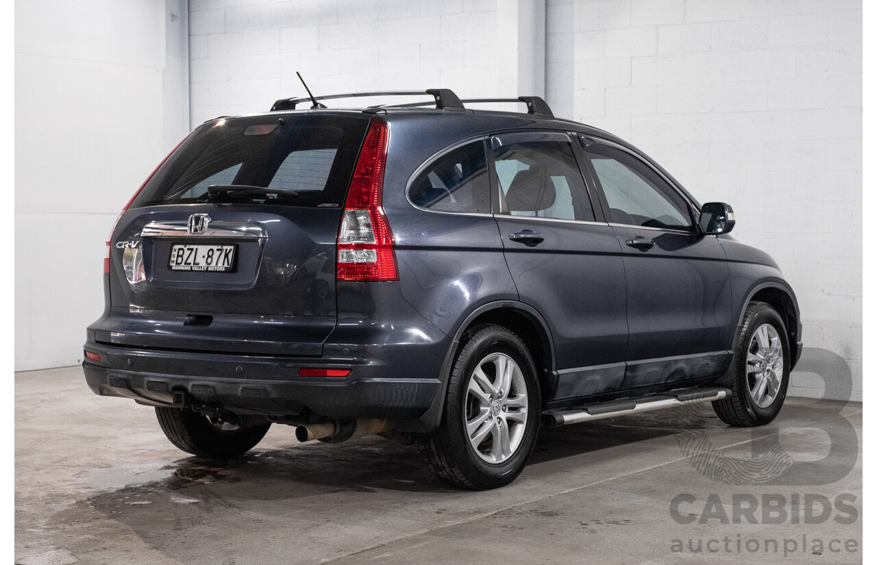 6/2011 Honda CR-V Luxury (4x4) MY11 4d Wagon Sparkle Grey Metallic 2.4L