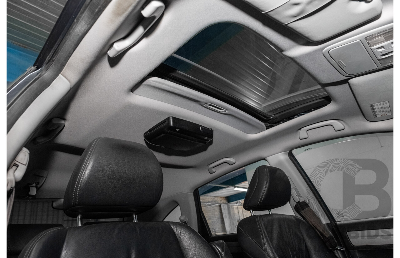 6/2011 Honda CR-V Luxury (4x4) MY11 4d Wagon Sparkle Grey Metallic 2.4L