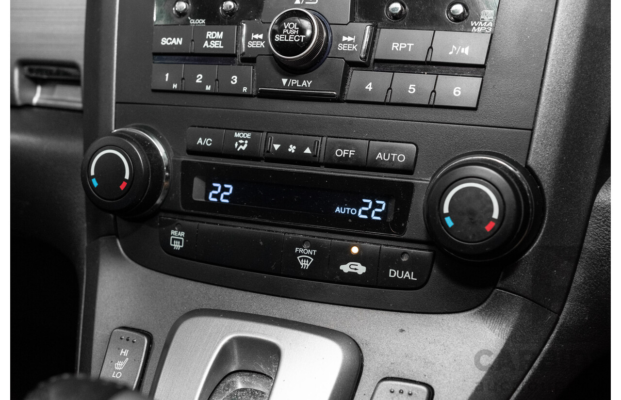 6/2011 Honda CR-V Luxury (4x4) MY11 4d Wagon Sparkle Grey Metallic 2.4L