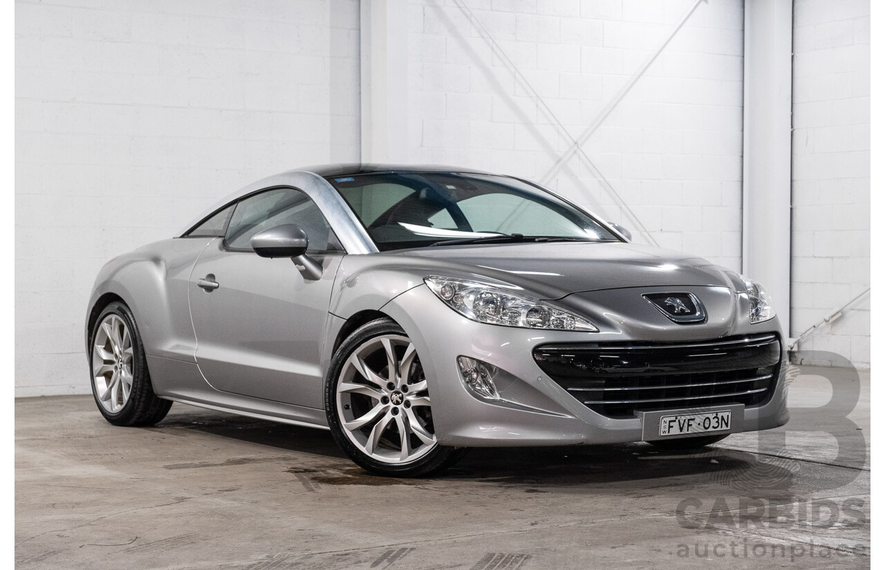11/2010 Peugeot RCZ 1.6T 2d Coupe Mercury Grey Metallic Turbo 1.6L