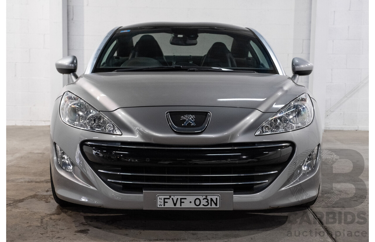 11/2010 Peugeot RCZ 1.6T 2d Coupe Mercury Grey Metallic Turbo 1.6L