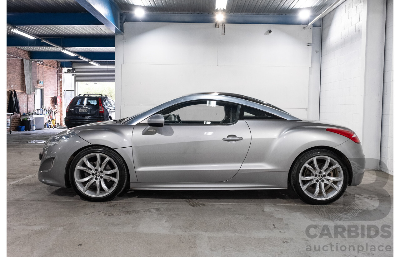 11/2010 Peugeot RCZ 1.6T 2d Coupe Mercury Grey Metallic Turbo 1.6L