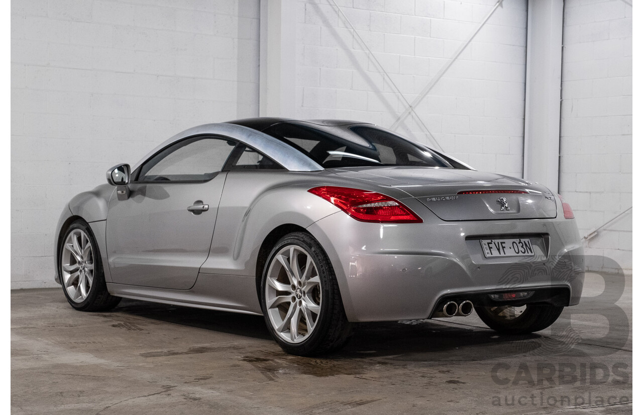11/2010 Peugeot RCZ 1.6T 2d Coupe Mercury Grey Metallic Turbo 1.6L