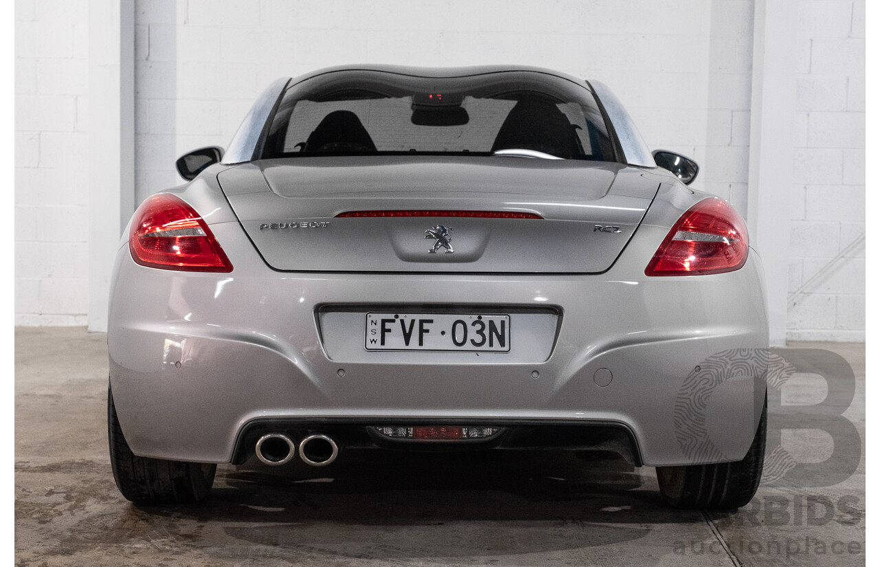 11/2010 Peugeot RCZ 1.6T 2d Coupe Mercury Grey Metallic Turbo 1.6L