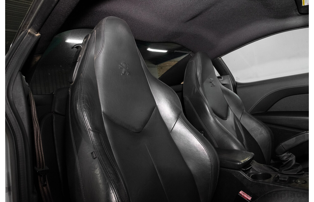 11/2010 Peugeot RCZ 1.6T 2d Coupe Mercury Grey Metallic Turbo 1.6L