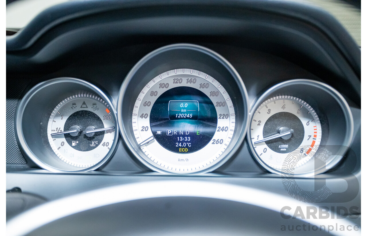 4/2013 Mercedes Benz C250 Avantgarde BE W204 MY13 4d Sedan Palladium Silver Metallic Turbo 1.8L