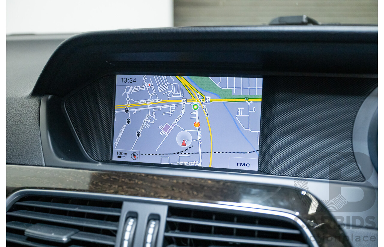 4/2013 Mercedes Benz C250 Avantgarde BE W204 MY13 4d Sedan Palladium Silver Metallic Turbo 1.8L