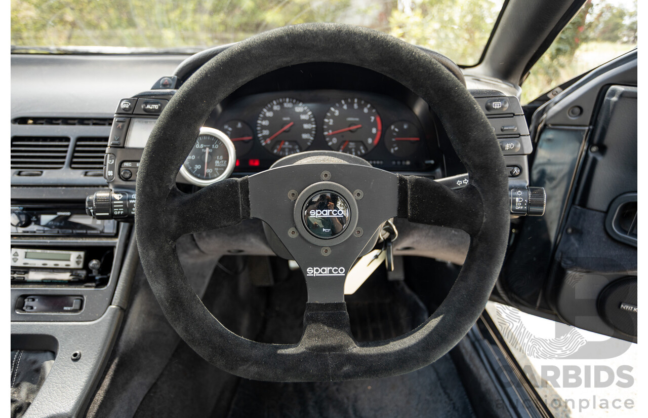 1/1992 Nissan 300ZX Targa 2d Coupe Black Twin Turbo 3.0L - 09/2001 Import