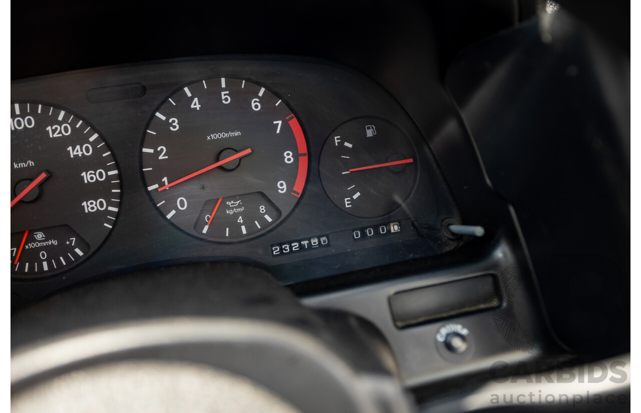 1/1992 Nissan 300ZX Targa 2d Coupe Black Twin Turbo 3.0L - 09/2001 Import