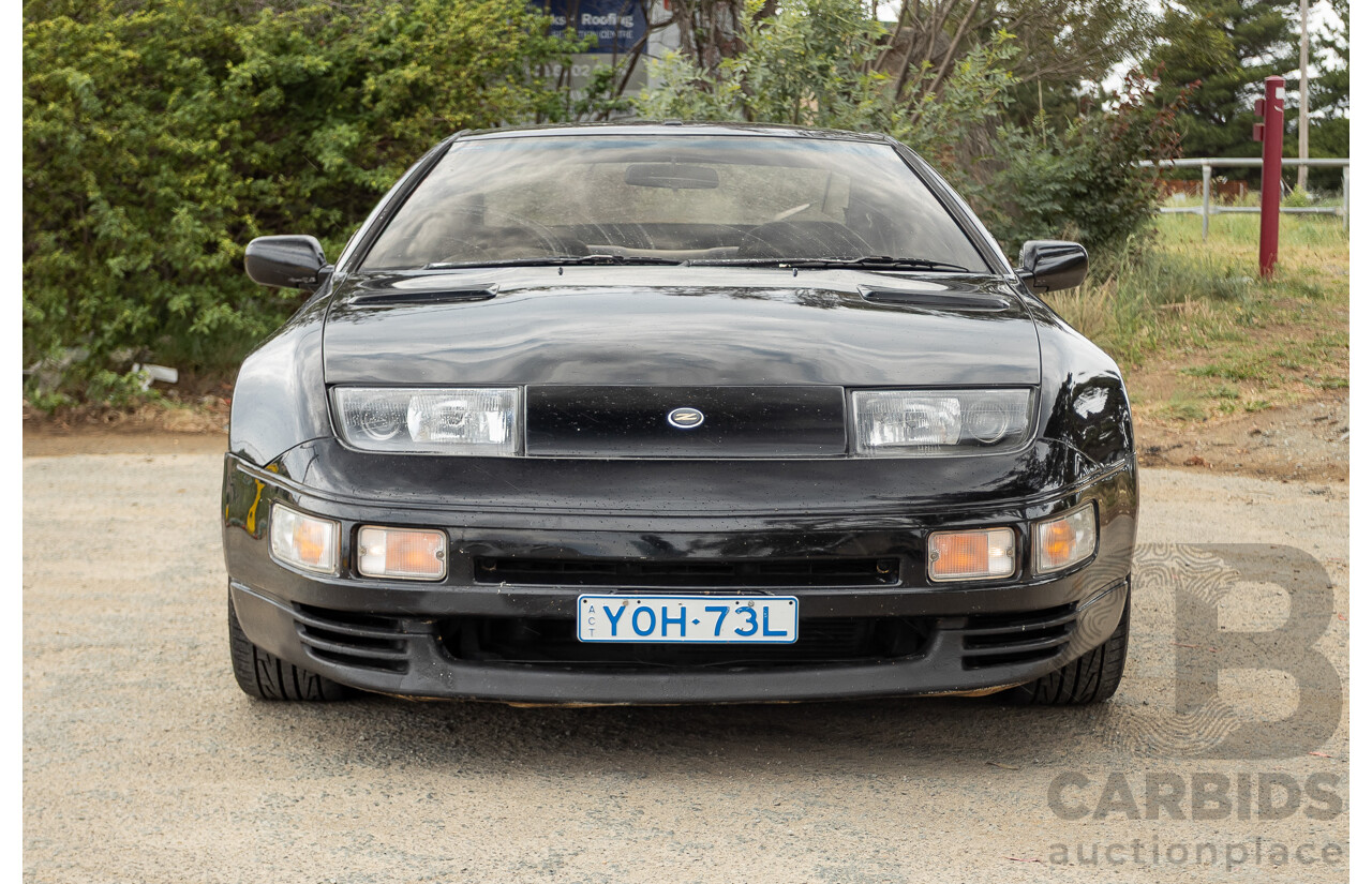 1/1992 Nissan 300ZX Targa 2d Coupe Black Twin Turbo 3.0L - 09/2001 Import