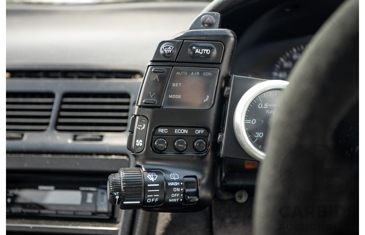 1/1992 Nissan 300ZX Targa 2d Coupe Black Twin Turbo 3.0L - 09/2001 Import