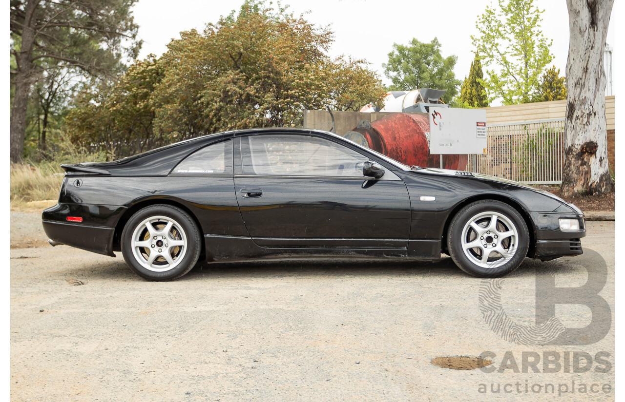 1/1992 Nissan 300ZX Targa 2d Coupe Black Twin Turbo 3.0L - 09/2001 Import