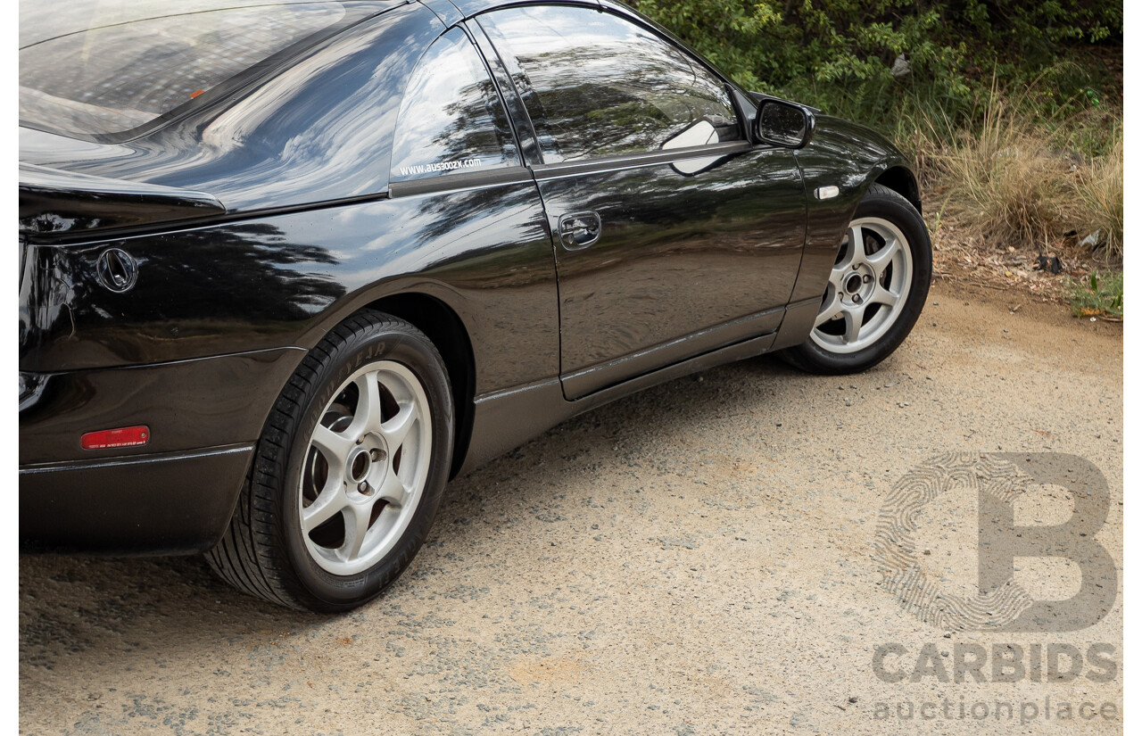 1/1992 Nissan 300ZX Targa 2d Coupe Black Twin Turbo 3.0L - 09/2001 Import