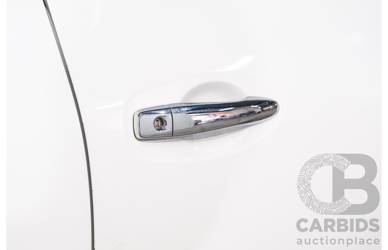 09/2017 Nissan Navara ST (4x4) D23 Series II Dual Cab Utility Polar White Twin Turbo Diesel 2.3L