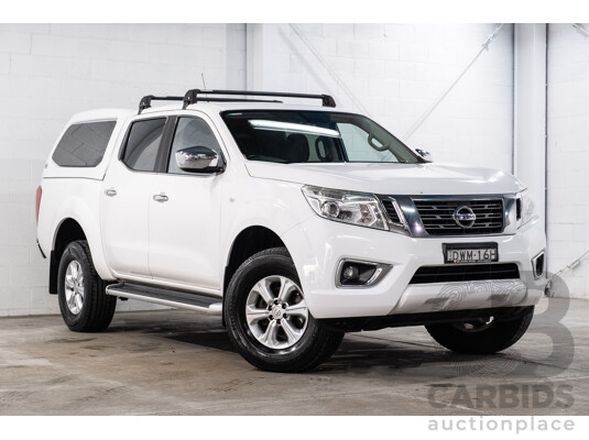 09/2017 Nissan Navara ST (4x4) D23 Series II Dual Cab Utility Polar White Twin Turbo Diesel 2.3L