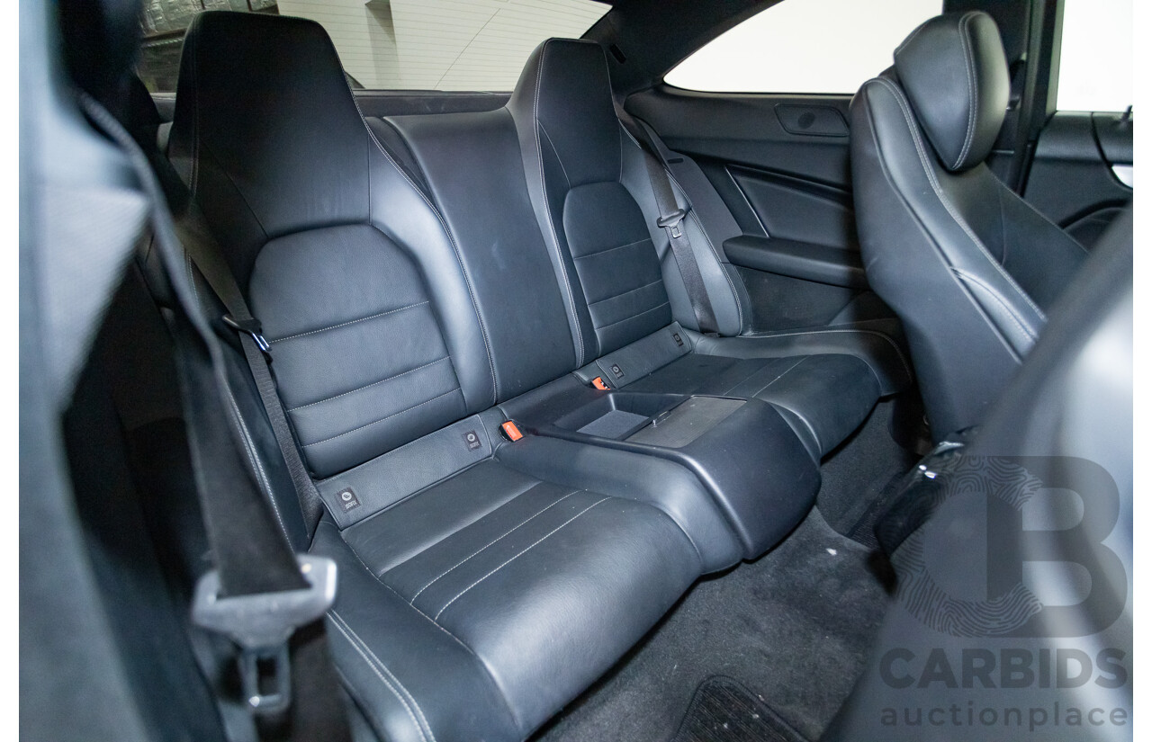 9/2012 Mercedes Benz C250 CDI Blue Efficiency W204 MY12 2d Coupe Polar White Twin Turbo Diesel 2.1L