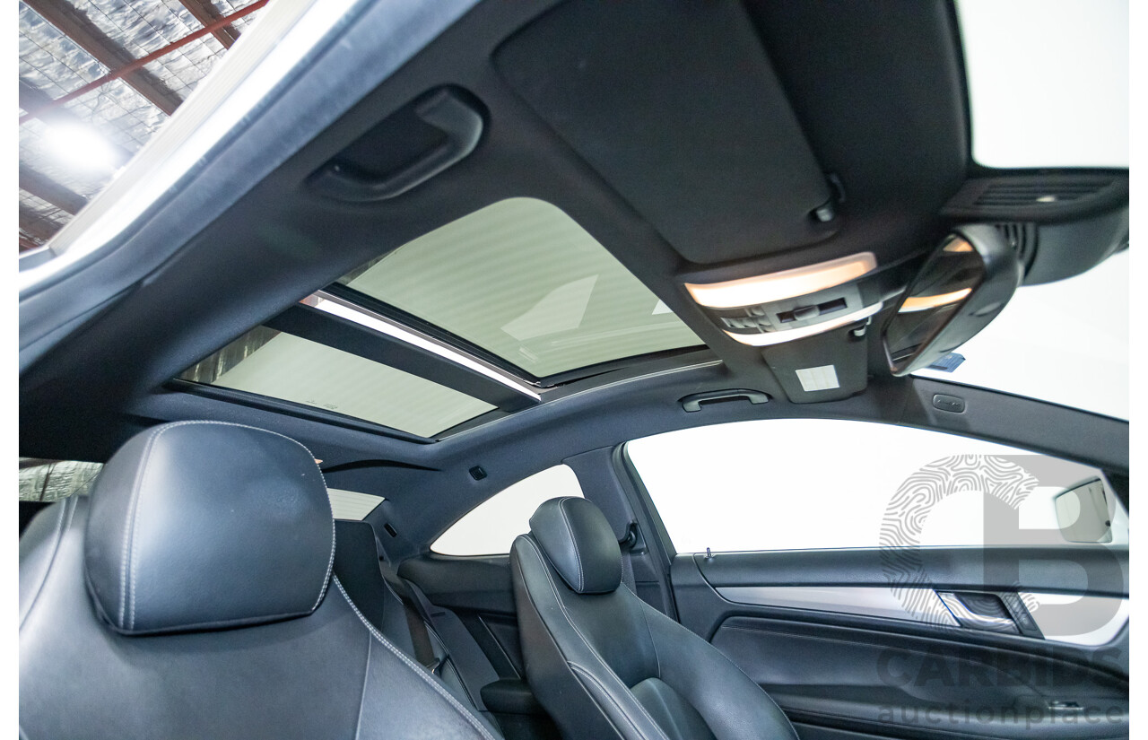 9/2012 Mercedes Benz C250 CDI Blue Efficiency W204 MY12 2d Coupe Polar White Twin Turbo Diesel 2.1L