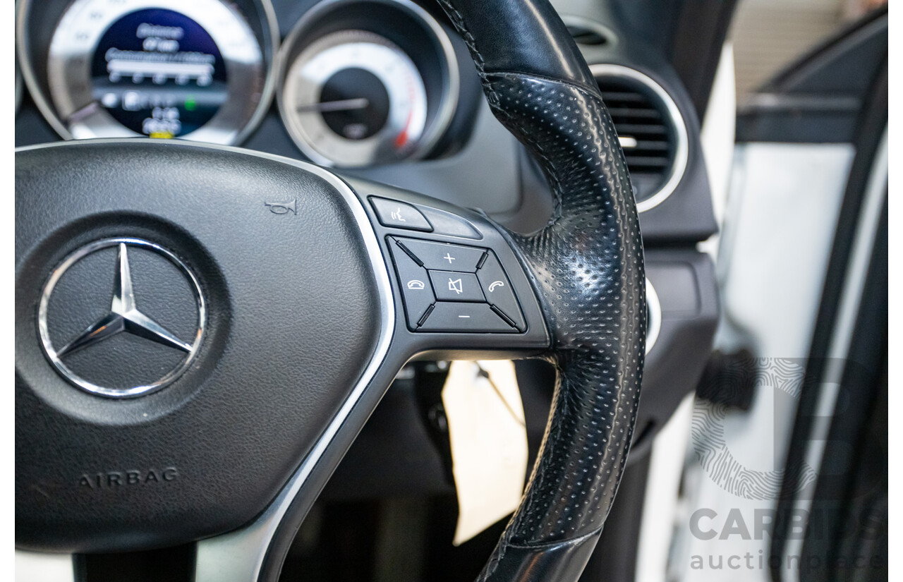 9/2012 Mercedes Benz C250 CDI Blue Efficiency W204 MY12 2d Coupe Polar White Twin Turbo Diesel 2.1L