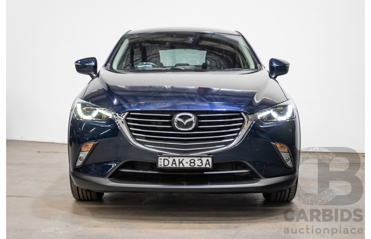 8/2015 Mazda CX-3 S-Touring DK Safety Pack 4d Wagon Deep Crystal Blue 2.0L
