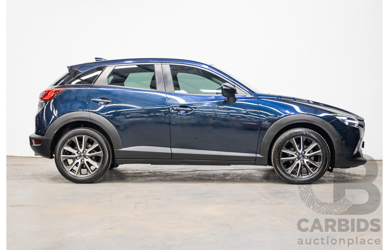 8/2015 Mazda CX-3 S-Touring DK Safety Pack 4d Wagon Deep Crystal Blue 2.0L