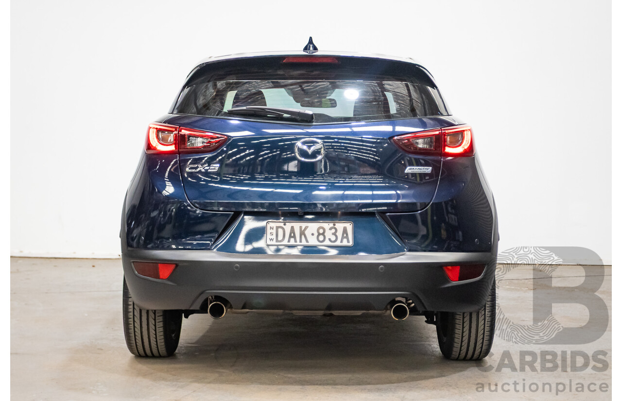 8/2015 Mazda CX-3 S-Touring DK Safety Pack 4d Wagon Deep Crystal Blue 2.0L