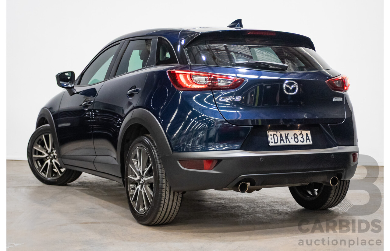 8/2015 Mazda CX-3 S-Touring DK Safety Pack 4d Wagon Deep Crystal Blue 2.0L