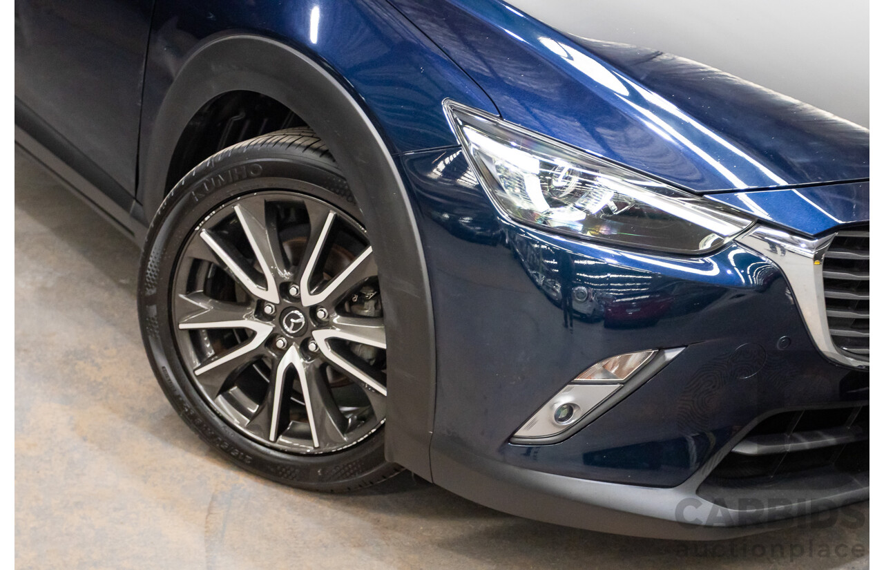 8/2015 Mazda CX-3 S-Touring DK Safety Pack 4d Wagon Deep Crystal Blue 2.0L