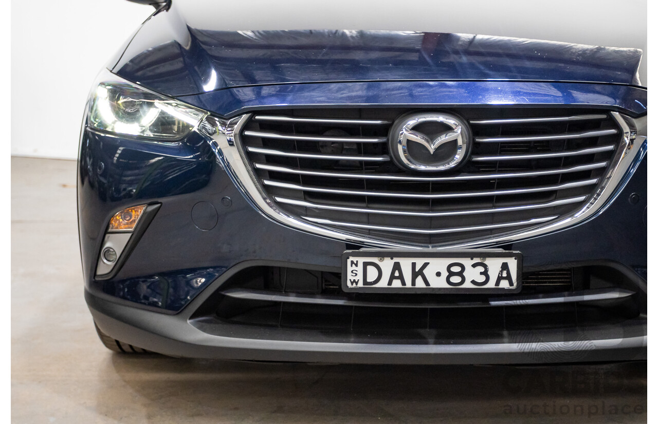 8/2015 Mazda CX-3 S-Touring DK Safety Pack 4d Wagon Deep Crystal Blue 2.0L