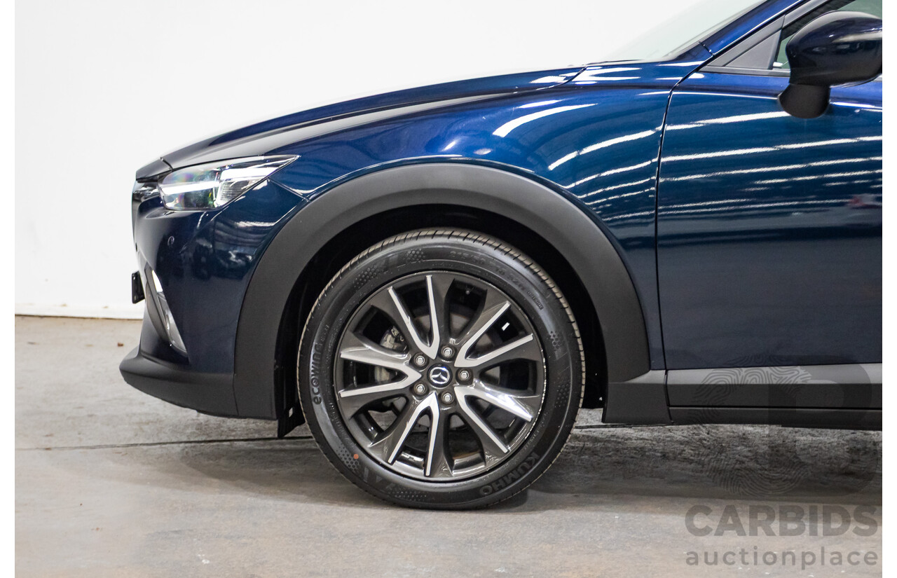 8/2015 Mazda CX-3 S-Touring DK Safety Pack 4d Wagon Deep Crystal Blue 2.0L