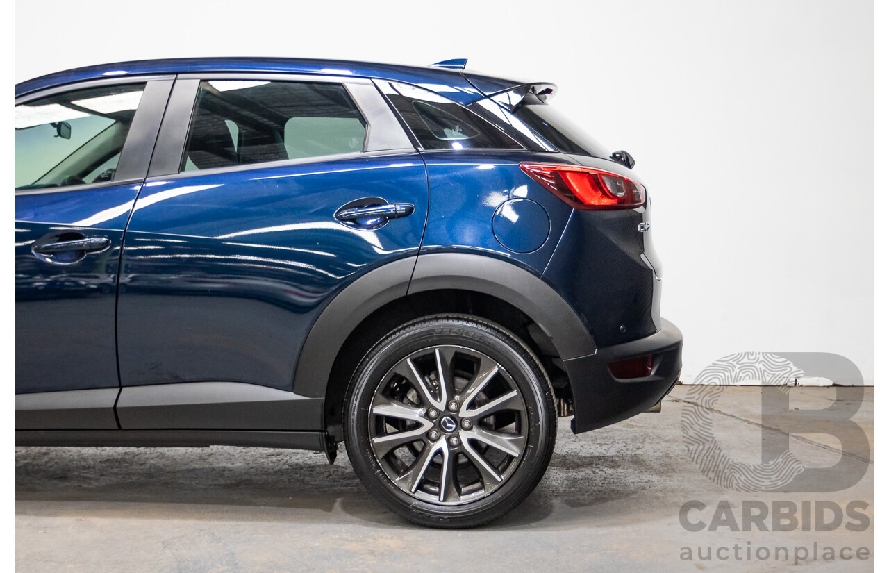 8/2015 Mazda CX-3 S-Touring DK Safety Pack 4d Wagon Deep Crystal Blue 2.0L