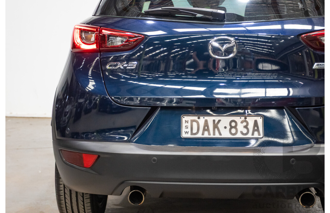 8/2015 Mazda CX-3 S-Touring DK Safety Pack 4d Wagon Deep Crystal Blue 2.0L
