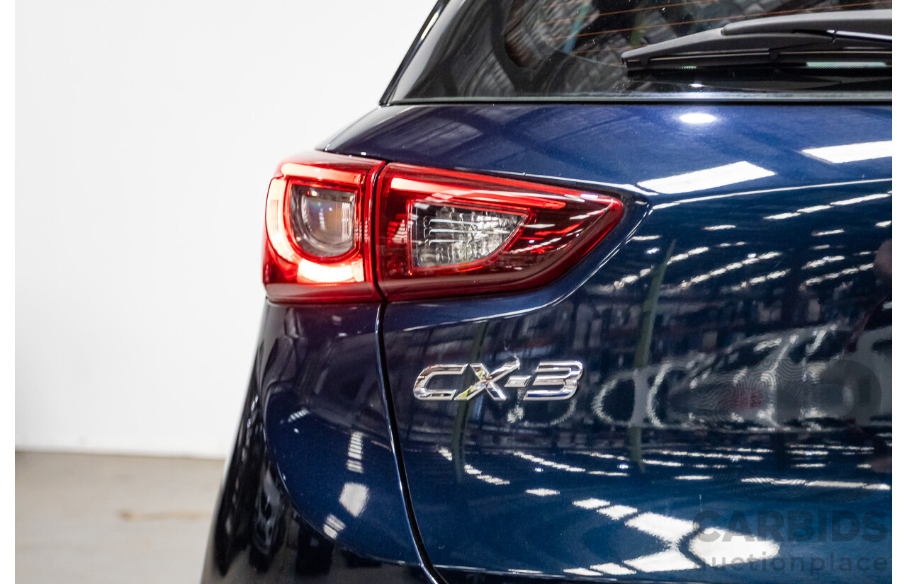 8/2015 Mazda CX-3 S-Touring DK Safety Pack 4d Wagon Deep Crystal Blue 2.0L