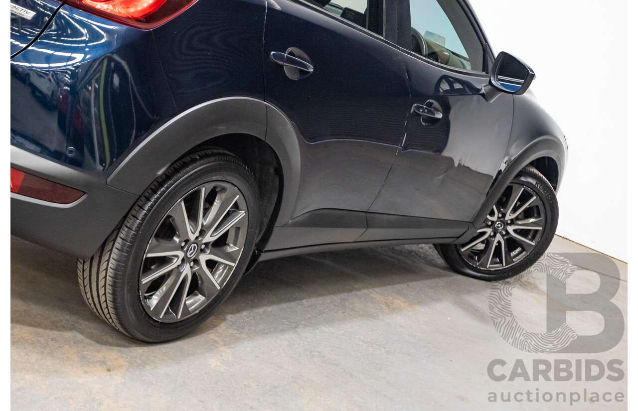 8/2015 Mazda CX-3 S-Touring DK Safety Pack 4d Wagon Deep Crystal Blue 2.0L