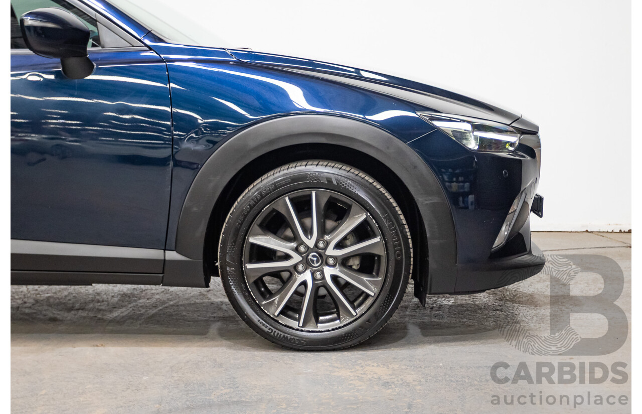 8/2015 Mazda CX-3 S-Touring DK Safety Pack 4d Wagon Deep Crystal Blue 2.0L