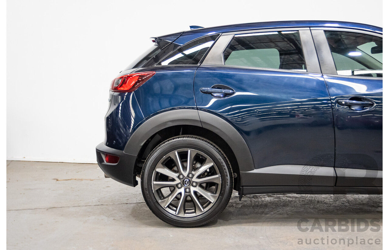 8/2015 Mazda CX-3 S-Touring DK Safety Pack 4d Wagon Deep Crystal Blue 2.0L