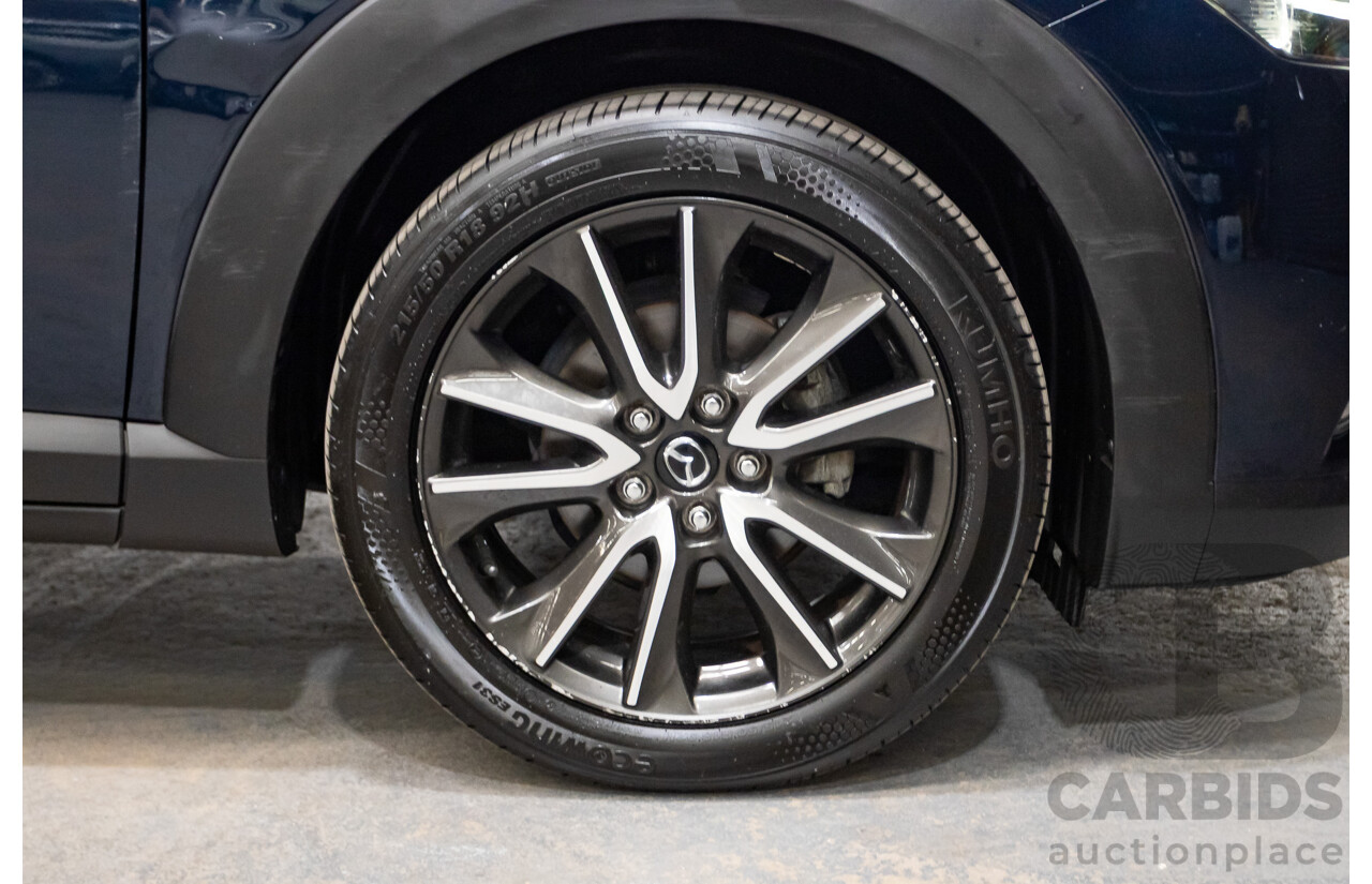 8/2015 Mazda CX-3 S-Touring DK Safety Pack 4d Wagon Deep Crystal Blue 2.0L